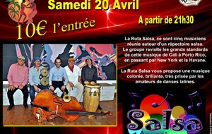 Soirée Live avec La Ruta salsa